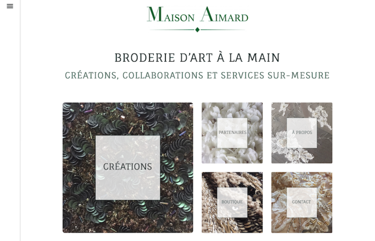 Maison Aimard | Un site réalisé par Lovelace & Balzac
