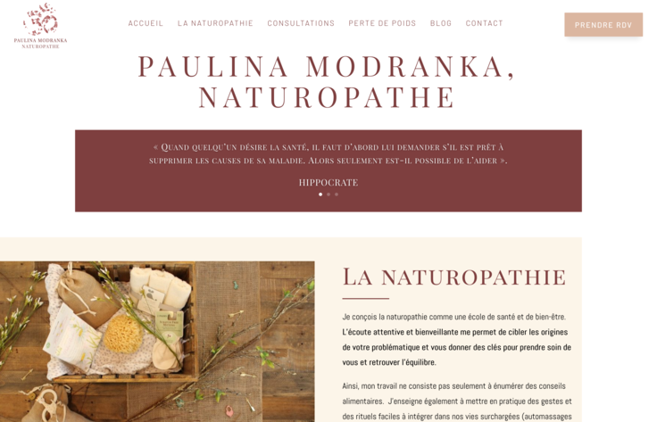 Paulina Modranka | Un site réalisé par Lovelace & Balzac